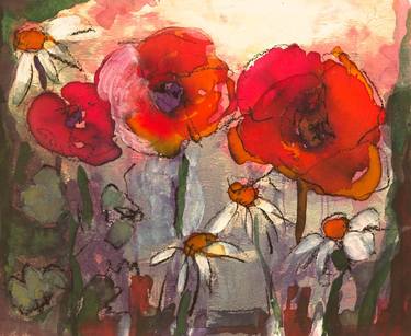 Print of Floral Paintings by Per Anders