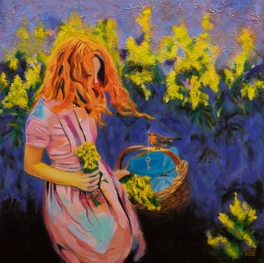Original Impressionism People Paintings by Alicia Tubbs