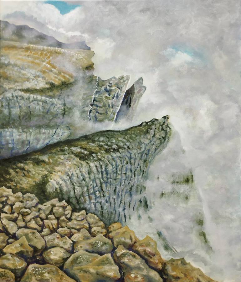 Print of Expressionism Nature Paintings by Natxo Valencia Egüés