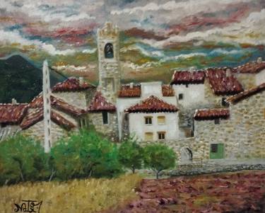 Original Impressionism Landscape Paintings by Natxo Valencia Egüés