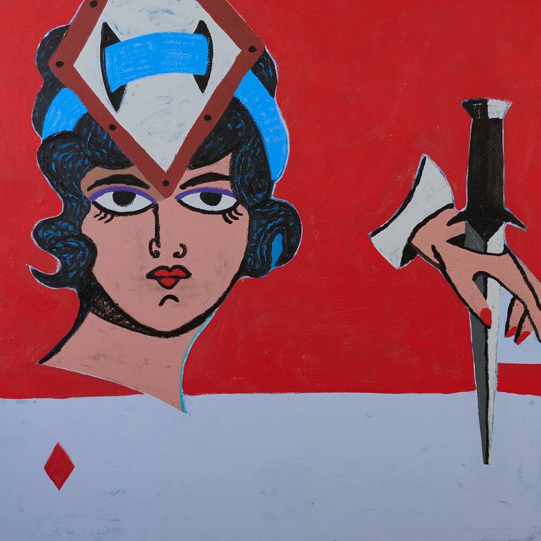 Original Contemporary Women Painting by Colby Edwards