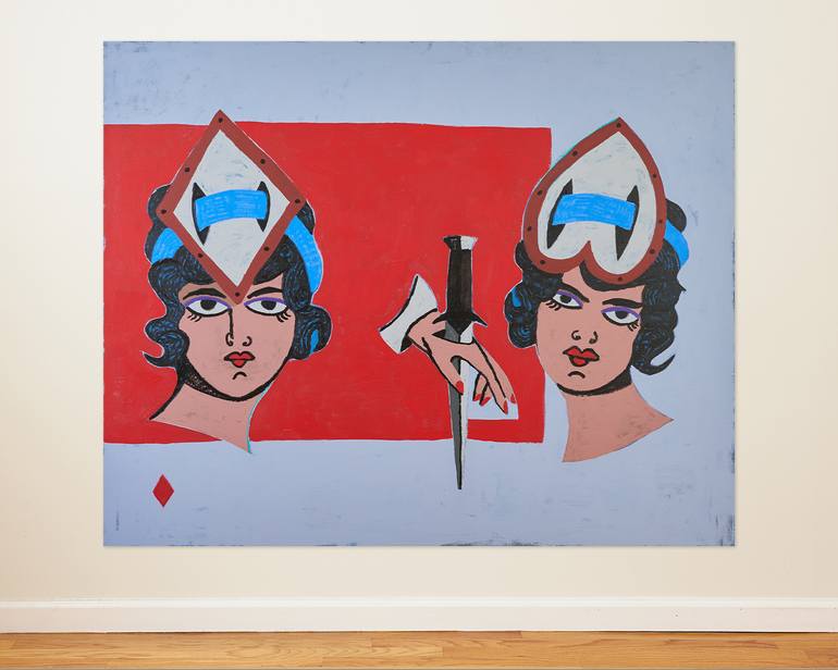 Original Contemporary Women Painting by Colby Edwards