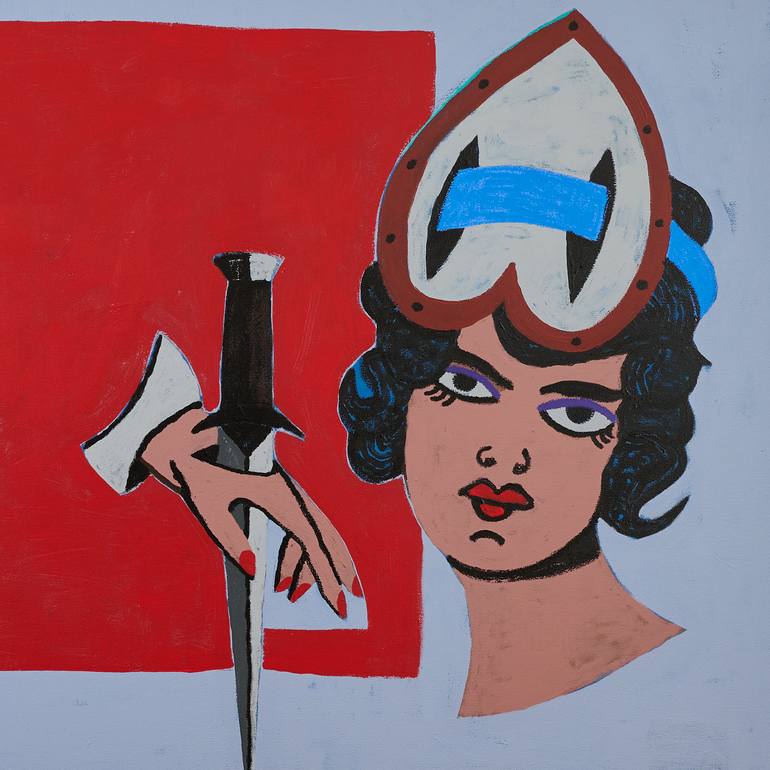 Original Contemporary Women Painting by Colby Edwards