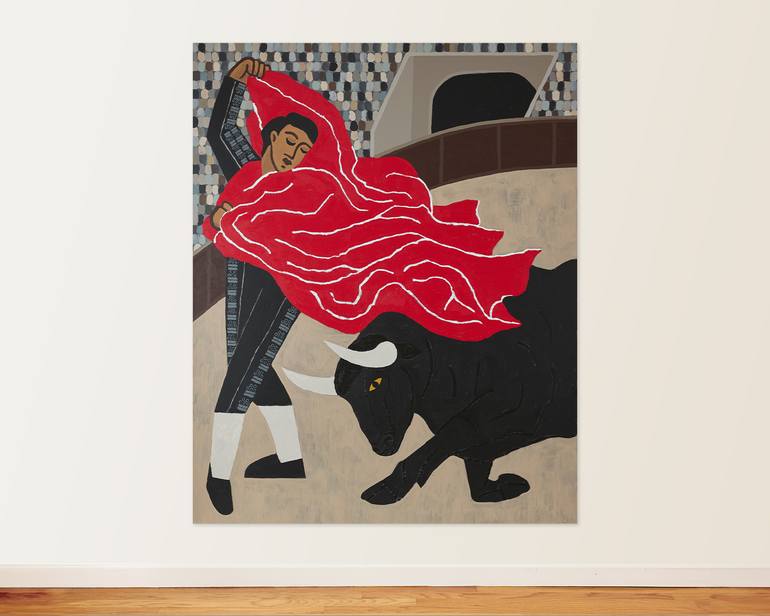 Original Contemporary People Painting by Colby Edwards