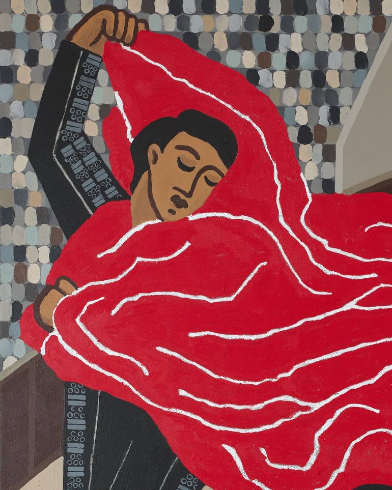 Original Contemporary People Painting by Colby Edwards