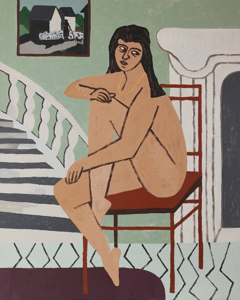 Original Contemporary People Paintings by Colby Edwards