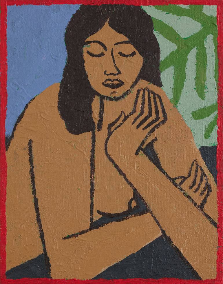 Original Contemporary Nude Paintings by Colby Edwards
