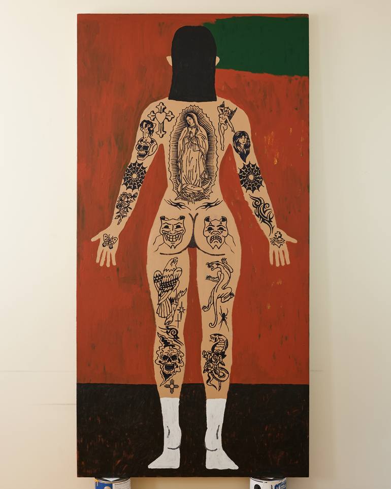 Original Contemporary Women Painting by Colby Edwards