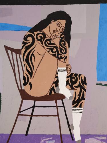 Original Contemporary Women Paintings by Colby Edwards