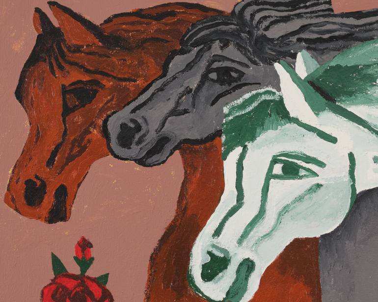 Original Contemporary Animal Painting by Colby Edwards