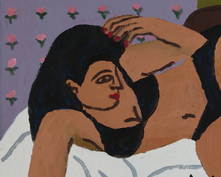 Original Contemporary Women Painting by Colby Edwards
