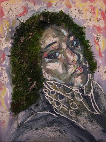 Original Abstract Portrait Paintings by Anna Davis