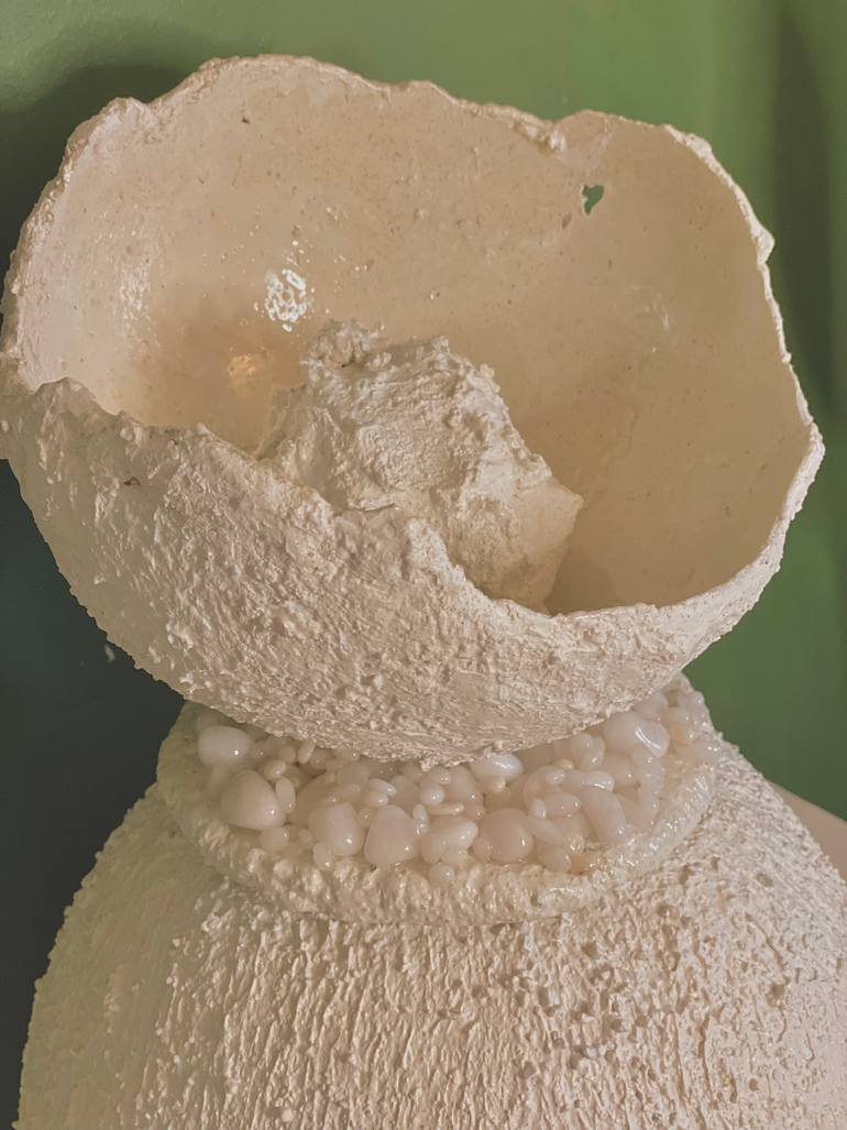 Original Art Deco Home Sculpture by Roberta Paula