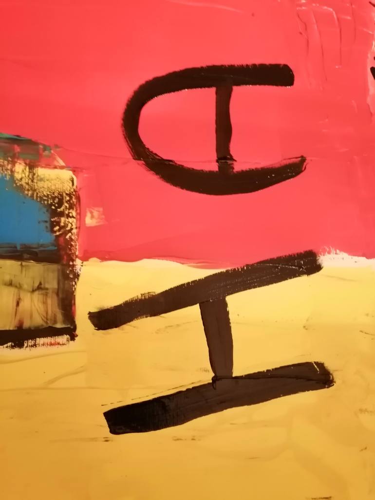 Original Abstract Expressionism Abstract Painting by Thomas Mushet