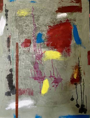 Original Abstract Expressionism Abstract Paintings by Thomas Mushet