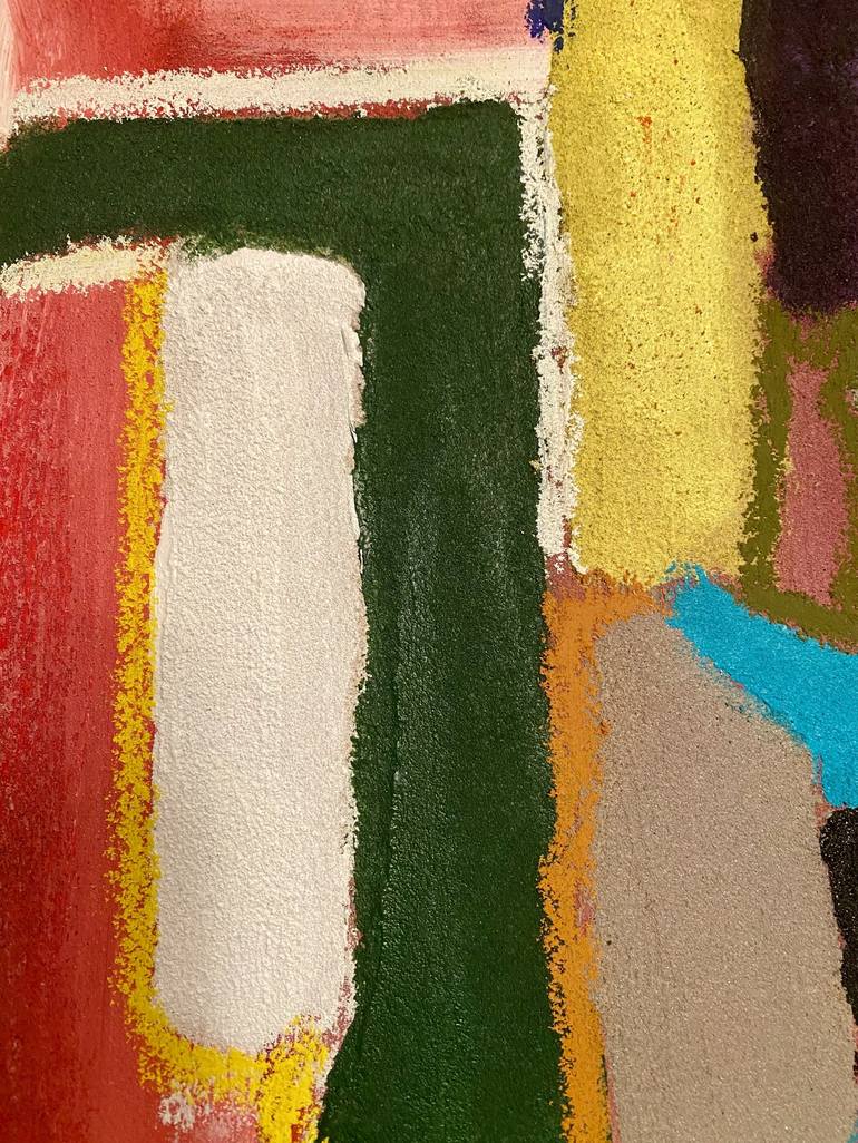 Original Abstract Expressionism Abstract Painting by Thomas Mushet