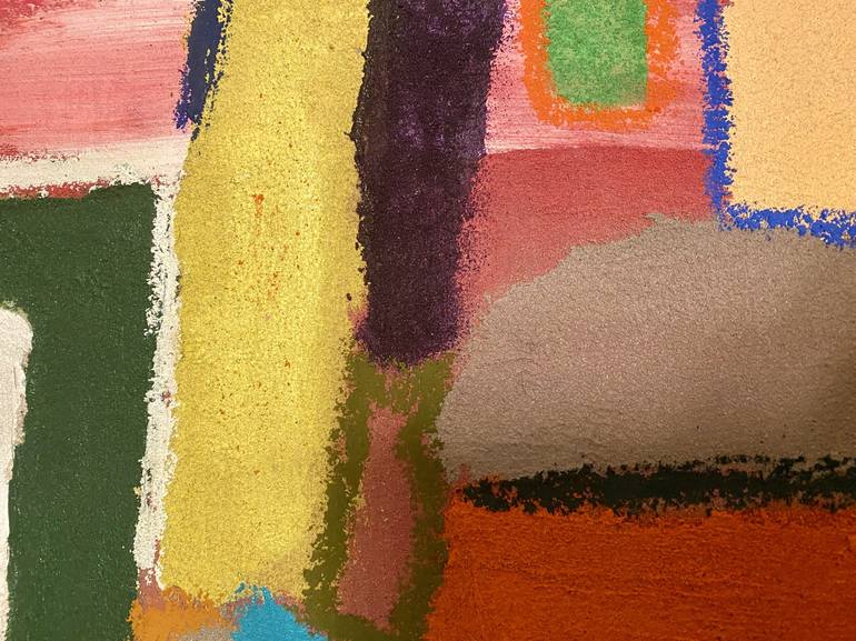 Original Abstract Expressionism Abstract Painting by Thomas Mushet