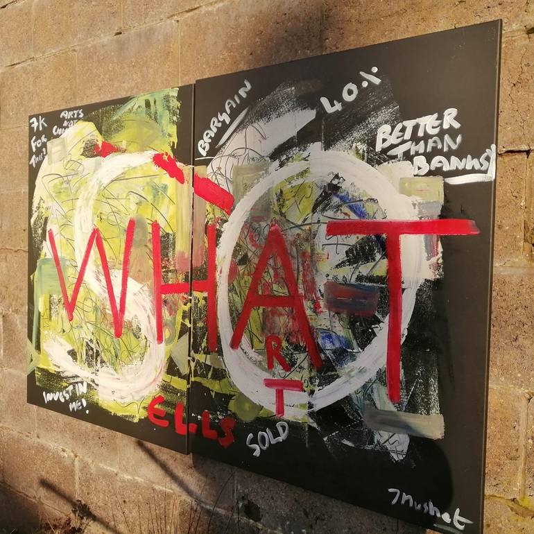 So What, Art Sells Painting by Thomas Mushet Saatchi Art