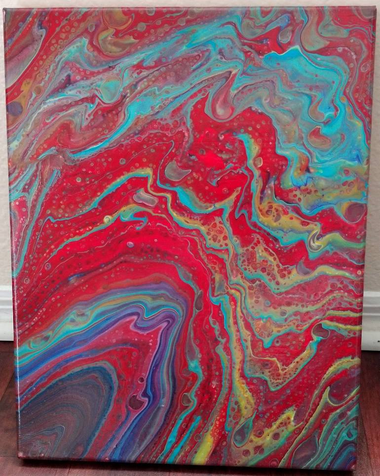 Original Abstract Painting by Alysha Alvarez