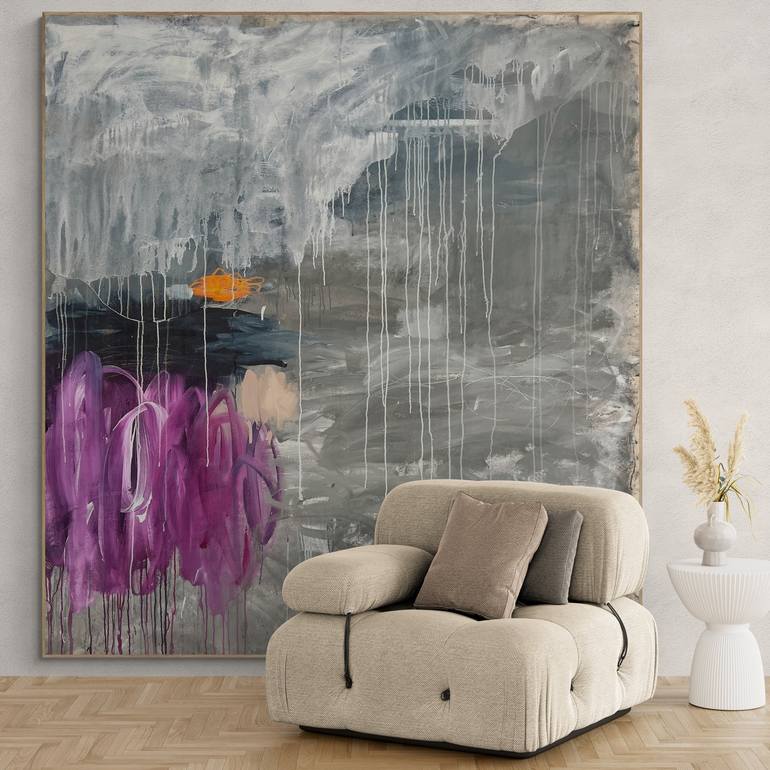 Original Abstract Painting by Robin Jack Sarner