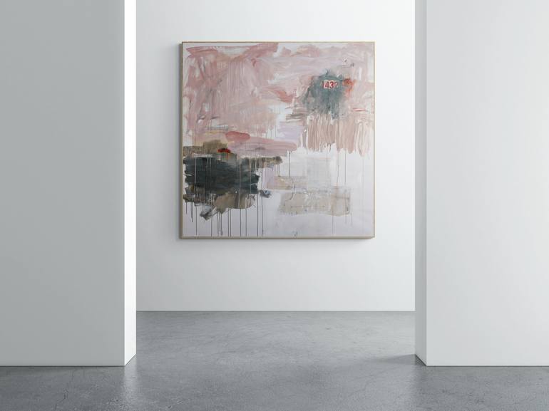 Original Abstract Expressionism Abstract Painting by Robin Jack