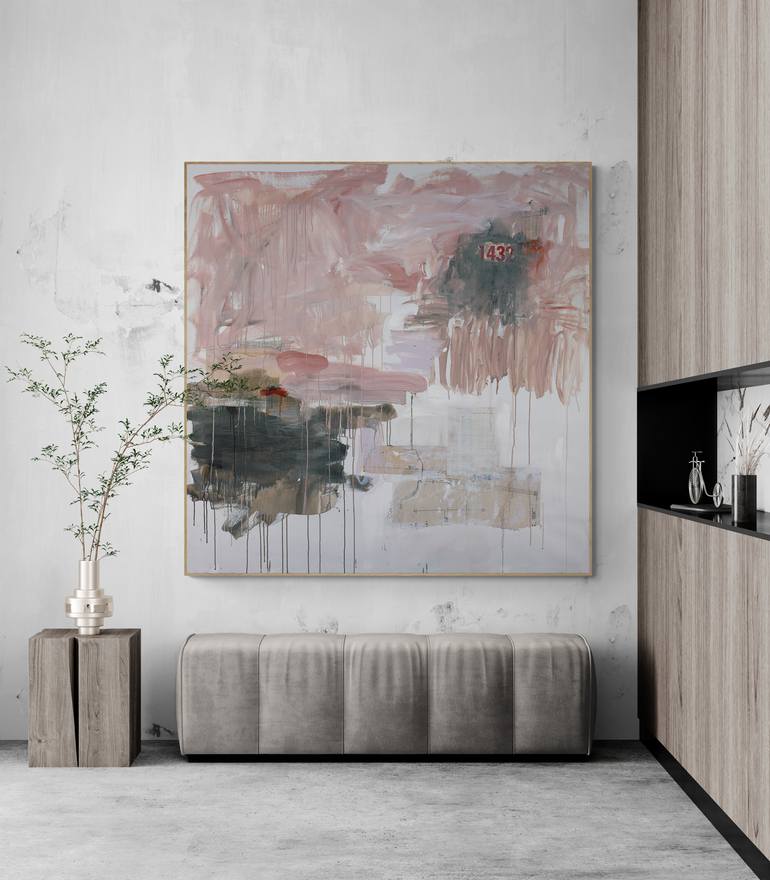Original Abstract Expressionism Abstract Painting by Robin Jack