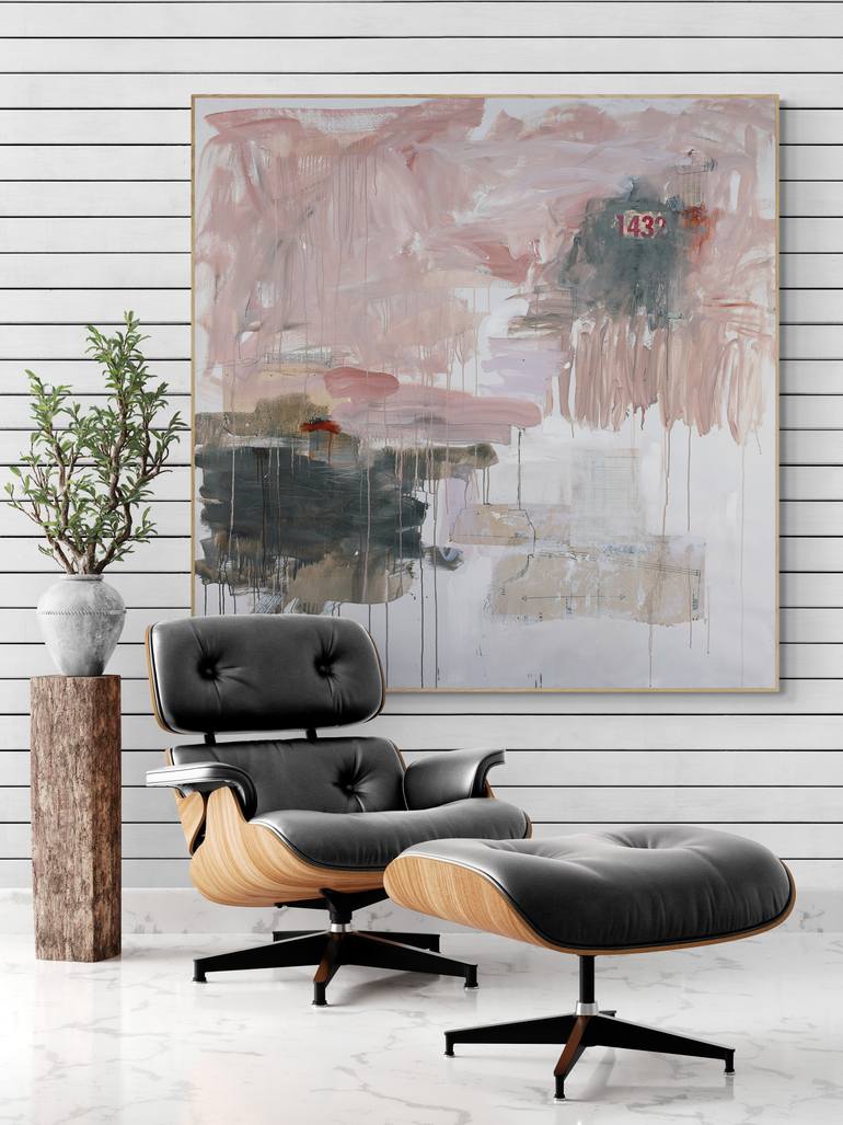 Original Abstract Expressionism Abstract Painting by Robin Jack