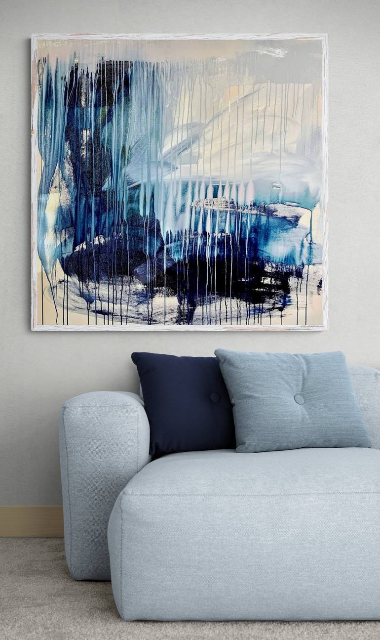 Original Abstract Expressionism Abstract Painting by Robin Jack