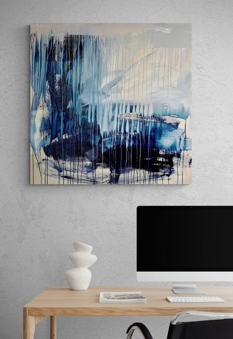 Original Abstract Expressionism Abstract Painting by Robin Jack