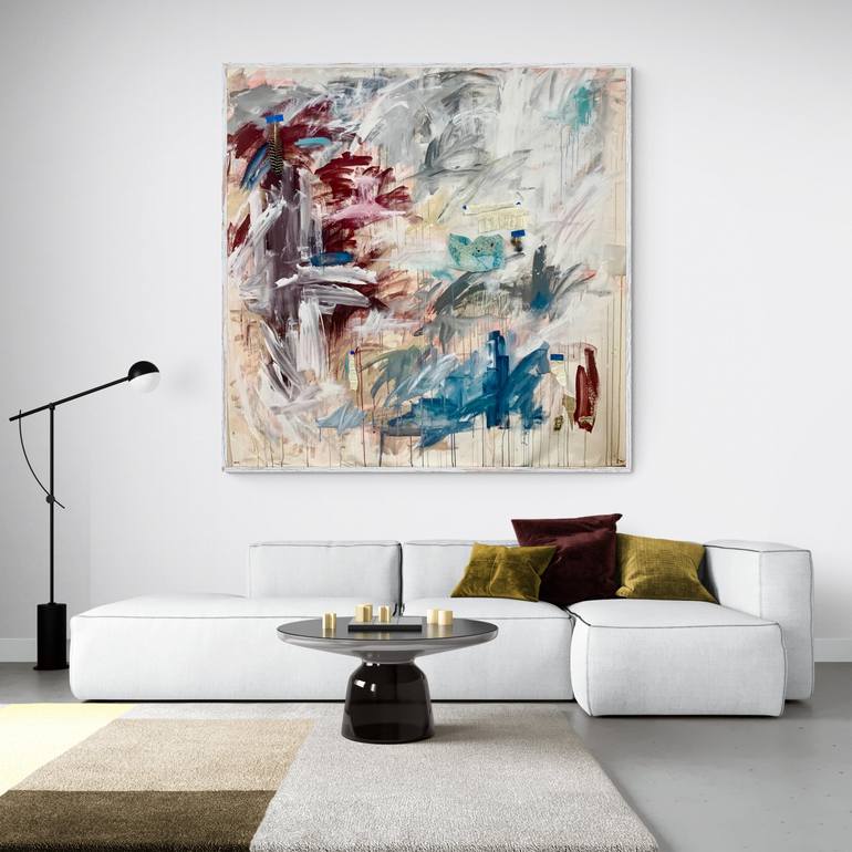 Original Abstract Expressionism Abstract Painting by Robin Jack Sarner