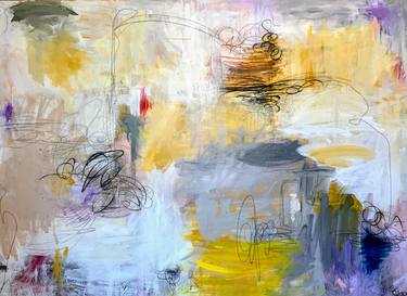 Original Abstract Expressionism Abstract Paintings by Robin Jack Sarner