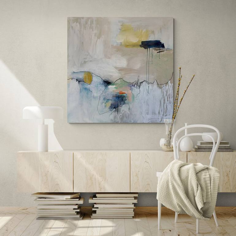 Original Abstract Expressionism Abstract Painting by Robin Jack