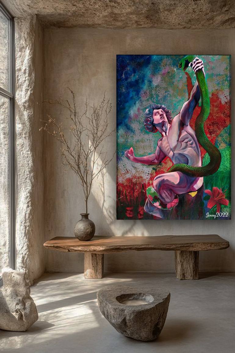 Original Abstract Expressionism Other Painting by Jenny Shir