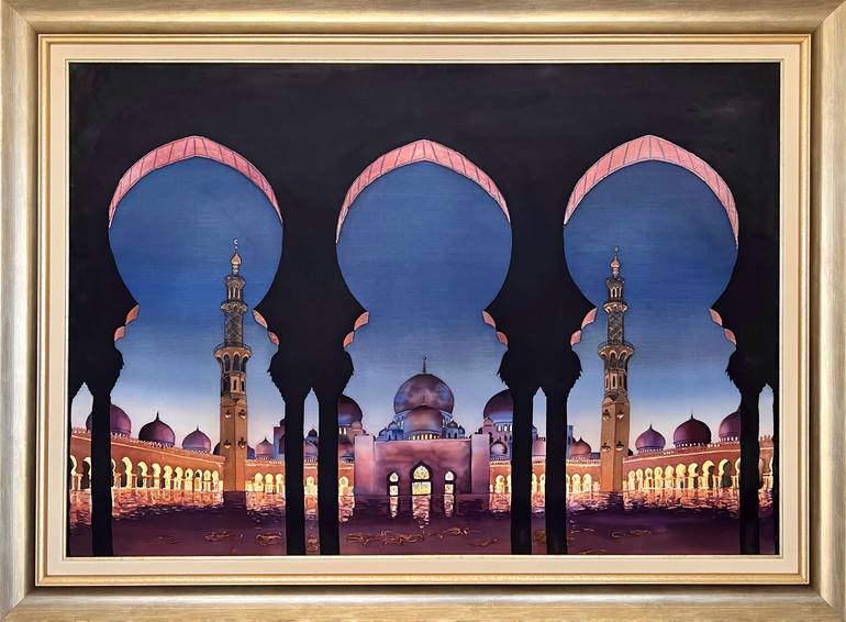 Original Figurative Architecture Painting by Anna Wyborn