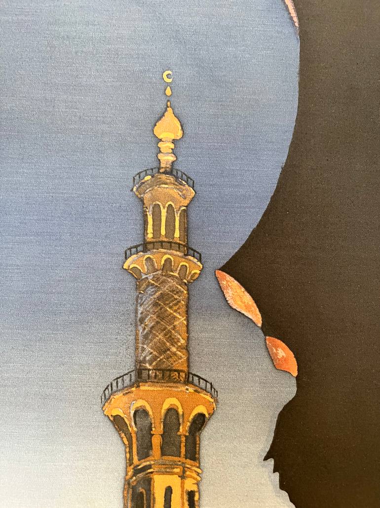 Original Figurative Architecture Painting by Anna Wyborn