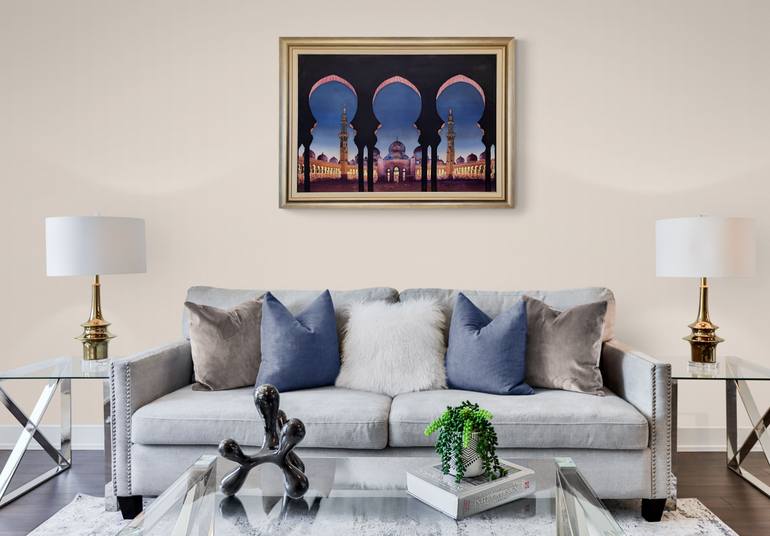 Original Figurative Architecture Painting by Anna Wyborn