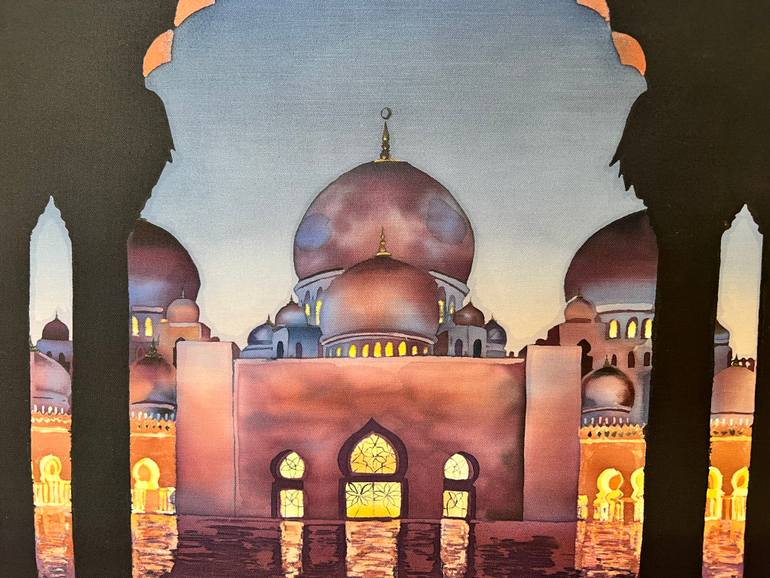 Original Figurative Architecture Painting by Anna Wyborn