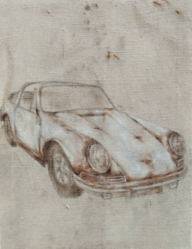 Print of Figurative Car Paintings by Barbara Visciano