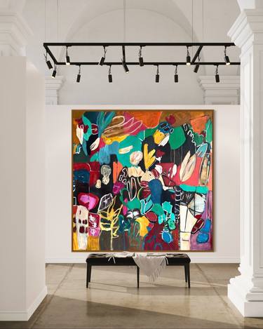 Original Abstract Paintings by Christy Hopkins