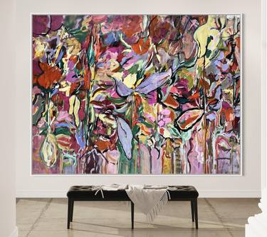 Original Abstract Paintings by Christy Hopkins