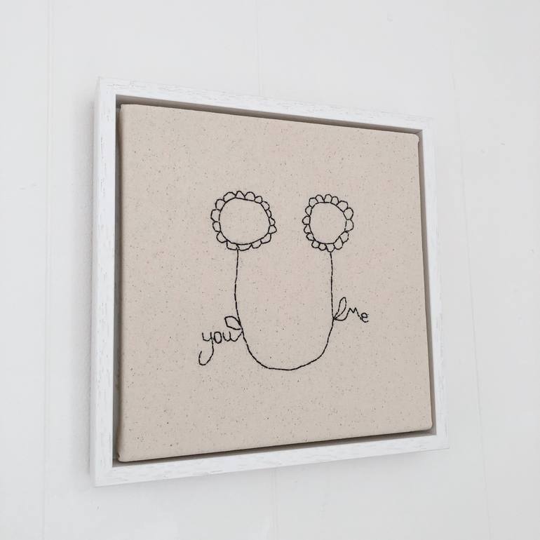 Original Conceptual Love Painting by Kelly Connor