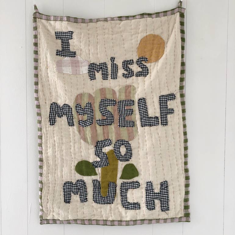 Original Conceptual Garden Painting by Kelly Connor