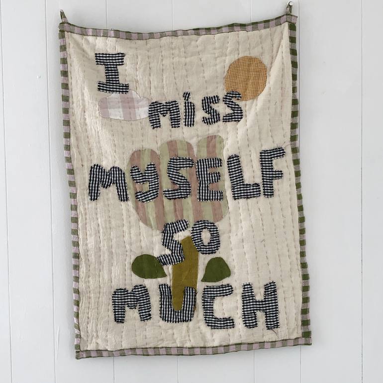 Original Conceptual Garden Painting by Kelly Connor