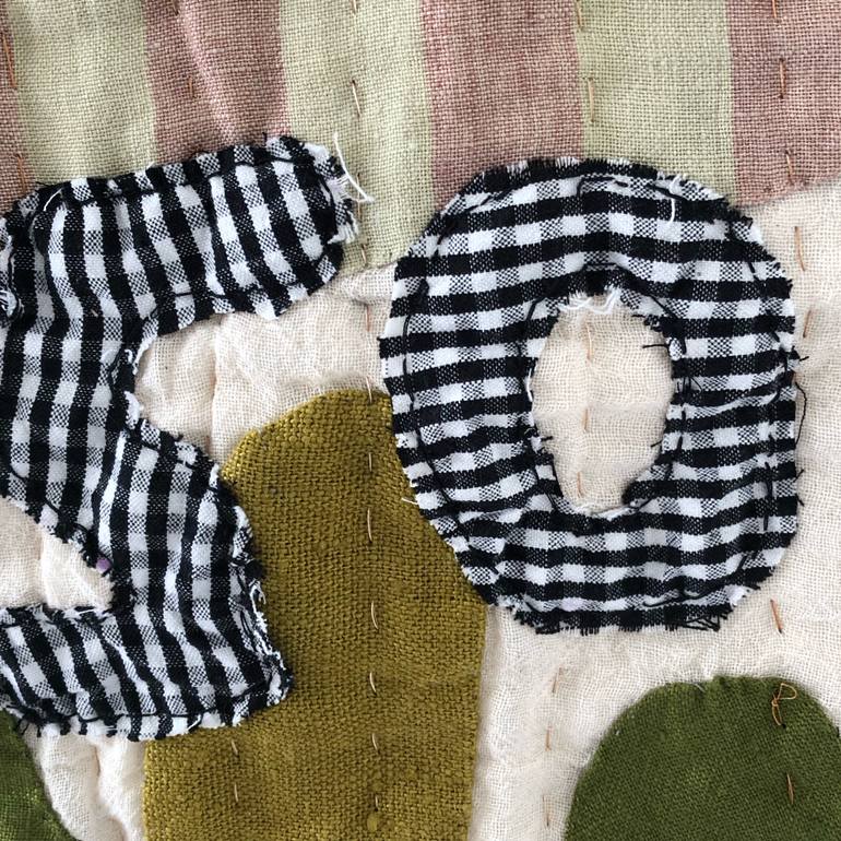 Original Conceptual Garden Painting by Kelly Connor