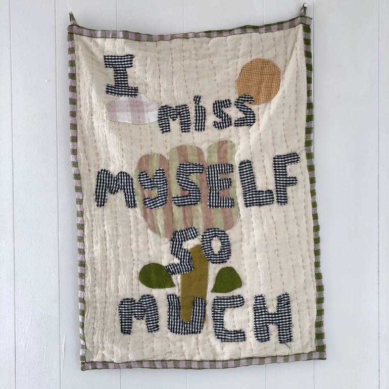 Original Conceptual Garden Painting by Kelly Connor