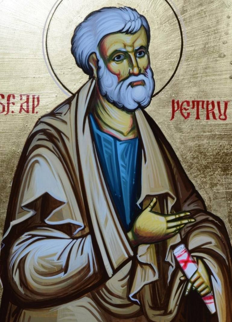 Original Figurative Religion Painting by Byz Art And More