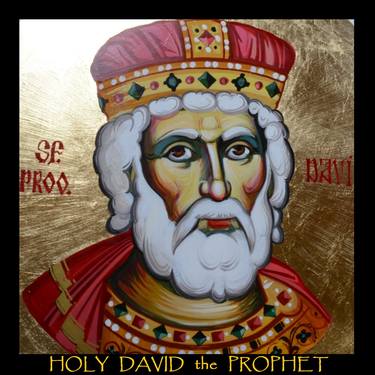 HOLY DAVID the PROPHET, ByzArtAndMore thumb