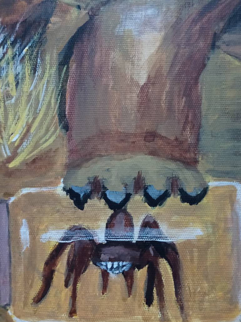 Original Illustration Cinema Painting by Mücahit Demir