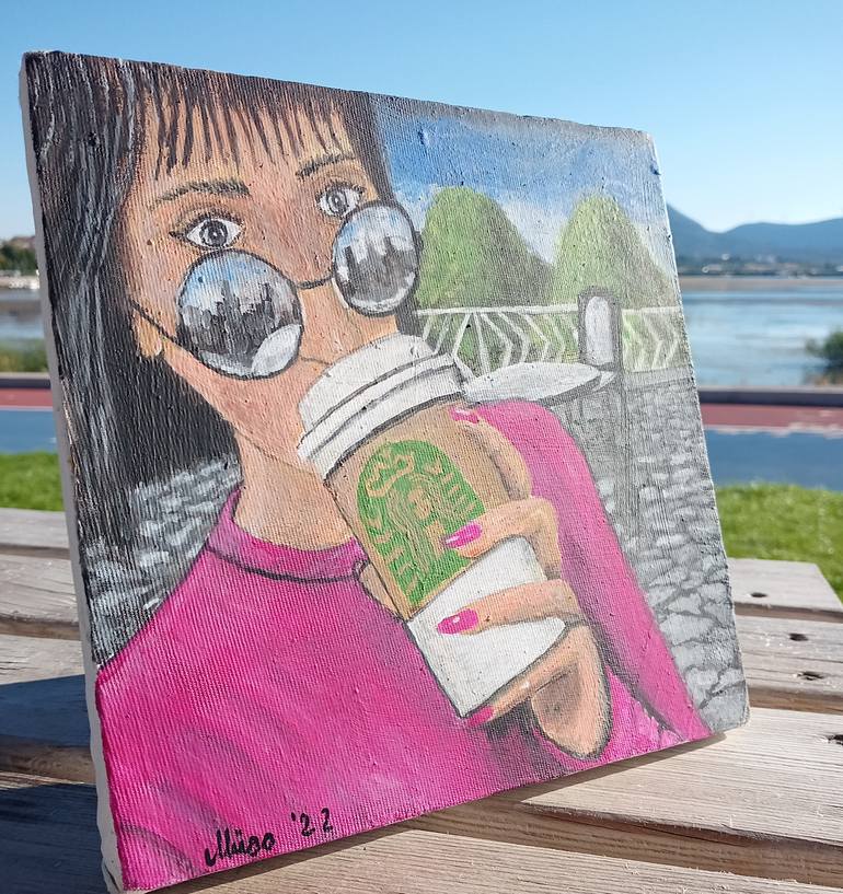 Original Other Beach Painting by Muco Art
