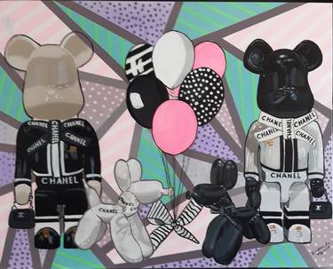 Print of Pop Art Animal Paintings by Ksenia Voynich